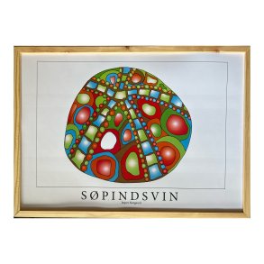 Spindsvin 31,5x43,5 cm