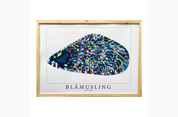 Blmusling 31,5 x 43,5 cm