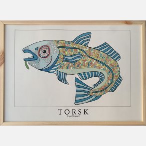 Torsk (42x29,7 cm) Bl