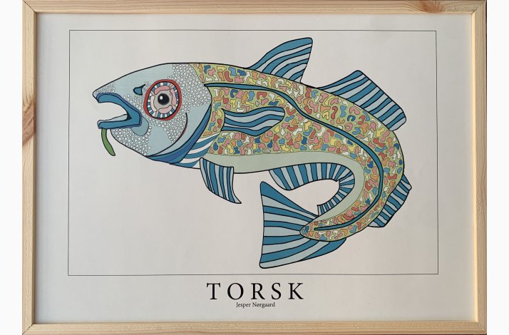 Torsk (42x29,7 cm) Bl