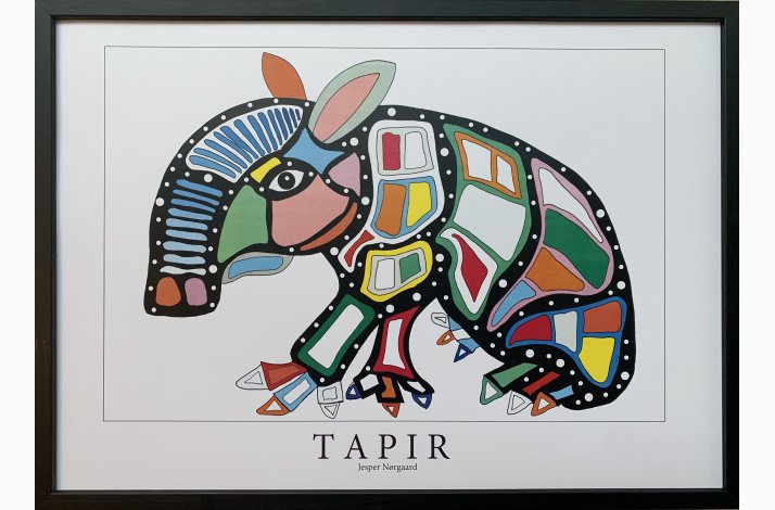 Tapir. 31,5x43,5 cm