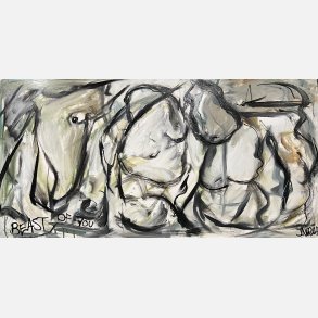 Beast of you  70x140 cm