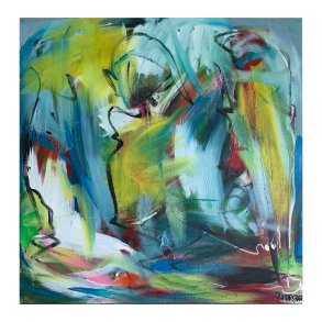 Everything real  80x80 cm 