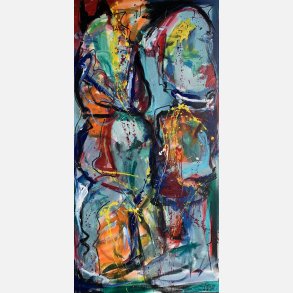 Stadig SKARP. 160x80 cm (solgt)