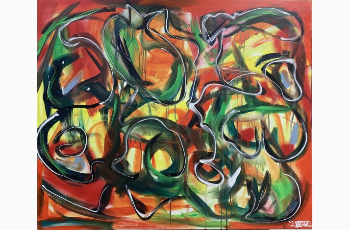 Sunday kind of love. 100x120 cm