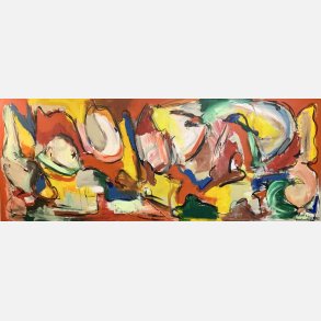 Somewhere in the middle of the tale 85x218 cm