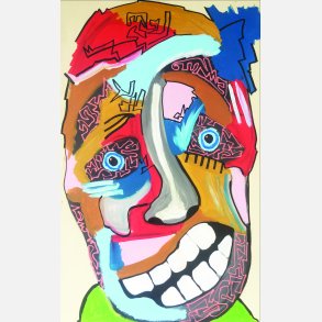 The Family Skull  100x62,7 cm (solgt)