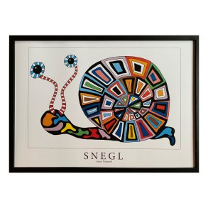 Snegl 31,5x43,5 cm