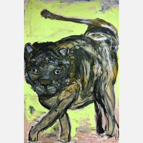 Tiger Trying 219x146 cm