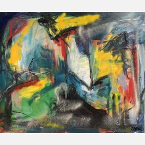 Only if you ask me. 100x120 cm