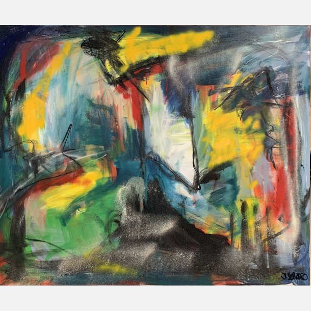 Only if you ask me. 100x120 cm