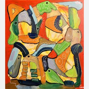 They all want Something 90x80 cm