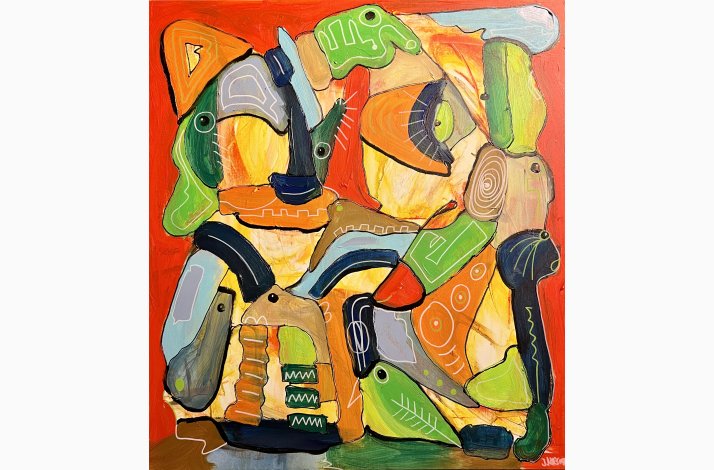 They all want Something 90x80 cm