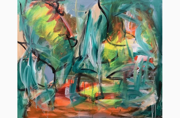 Venter p dig  100x120 cm