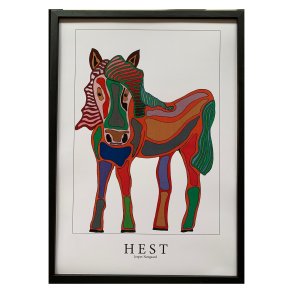 Hest  43,5x31,5 cm