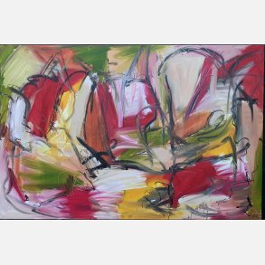 The hope of reaching (100x150 cm)