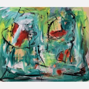 Frit land. 100x120 cm