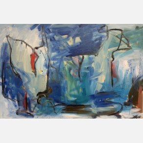 Nr du ridder p din bl kamel (100x150 cm)