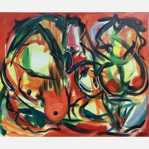 You gotta be with me. 100x120 cm