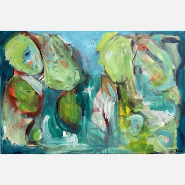 Here I come (100x150 cm) 