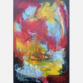 Souls building souls 150x100 cm