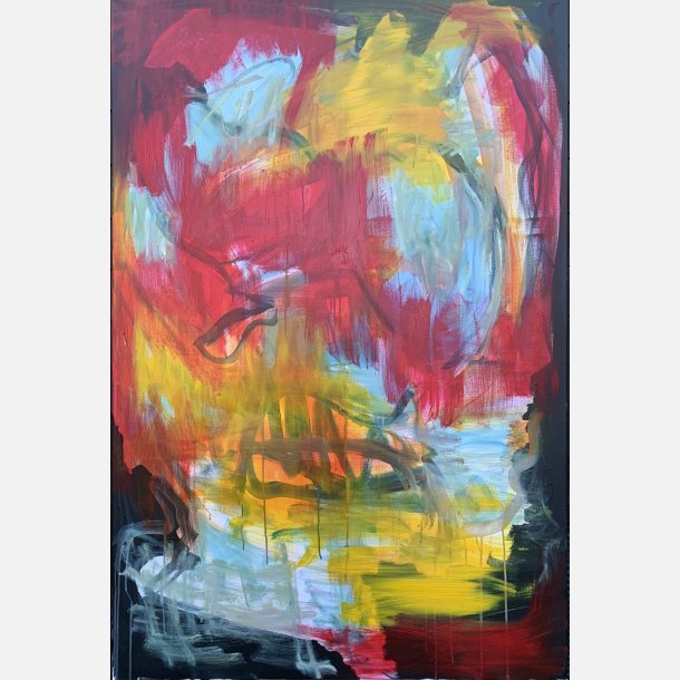 Souls building souls 150x100 cm