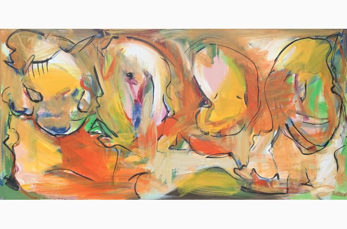The Spirit of togetherness 80x160 cm