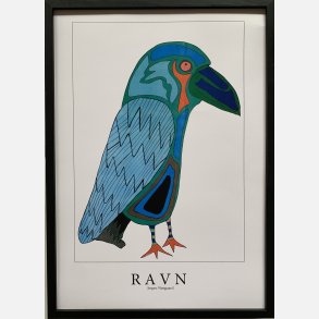 Ravn  bl  43,5x31,5 cm
