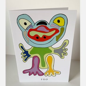 Fr   dobbeltkort 21x15 cm