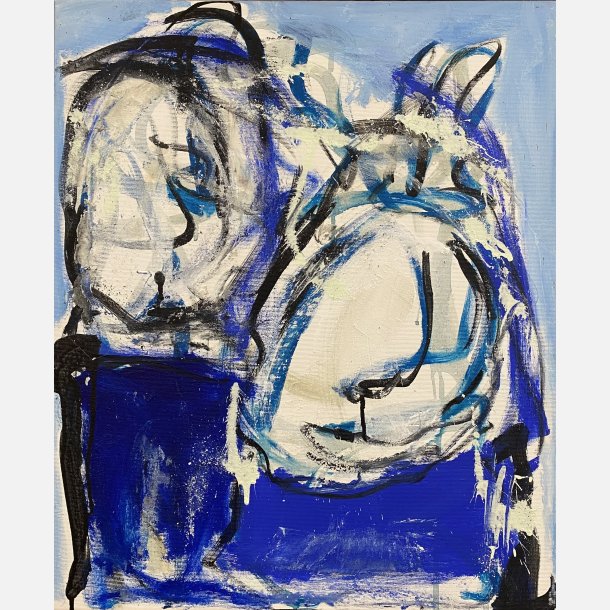 Jeg har dig  60x50 cm