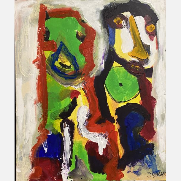 Midt imellem alting finder vi flles grnt 60x50 cm