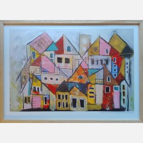 Det sted du kommer fra 42x29,7 cm (kunstprint)