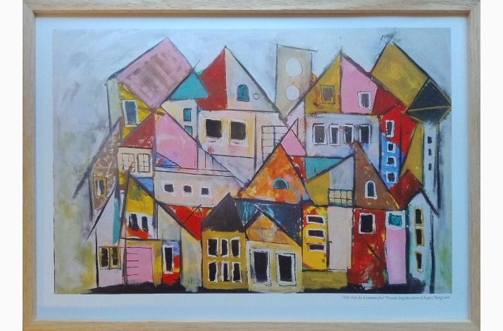 Det sted du kommer fra 42x29,7 cm (kunstprint)