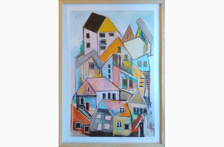 What you find - is behind 42x29,7 cm (kunstprint)