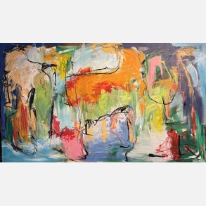 Et sted i tankelandet 120x200 cm