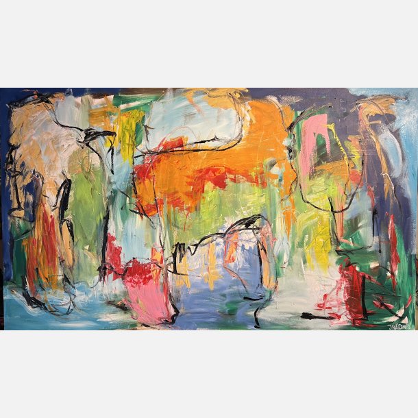Et sted i tankelandet 120x200 cm