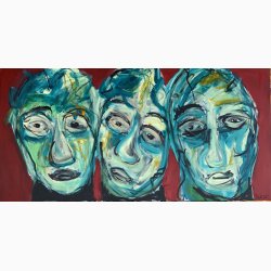 De der blev tilbage 80x160 cm