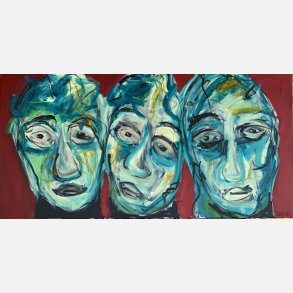 De der blev tilbage 80x160 cm