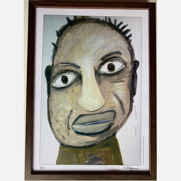 The Top Model 29,7x21 cm indrammet