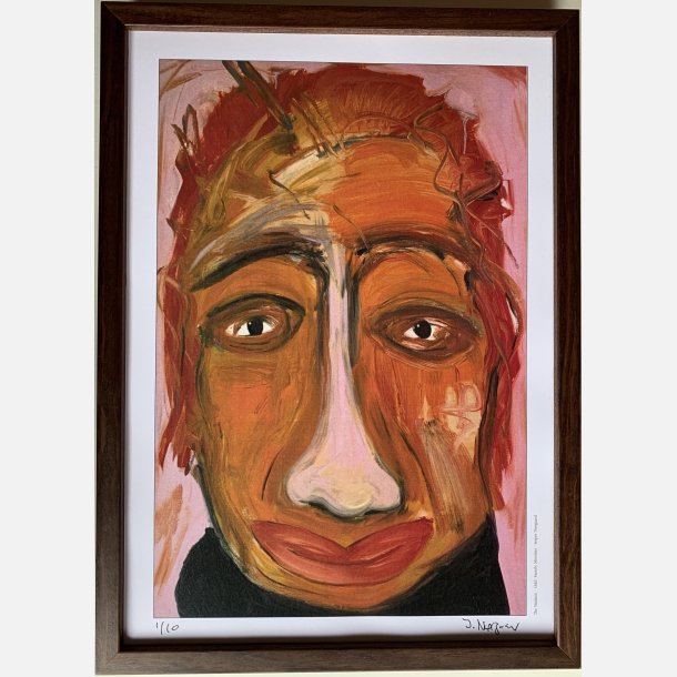 The Student 29,7x21 cm indrammet