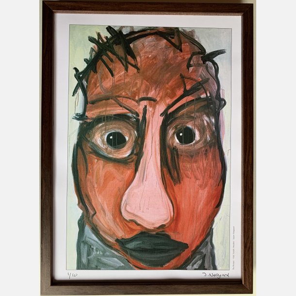 The Romeo 29,7x21 cm indrammet