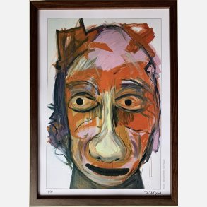 The Juliet 29,7x21 cm indrammet