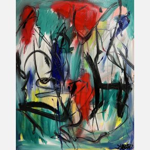 Everywhere 100x80 cm