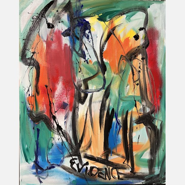 Evidence 100x80 cm