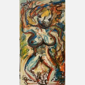 The Guardian of Valhalla  218x119 cm