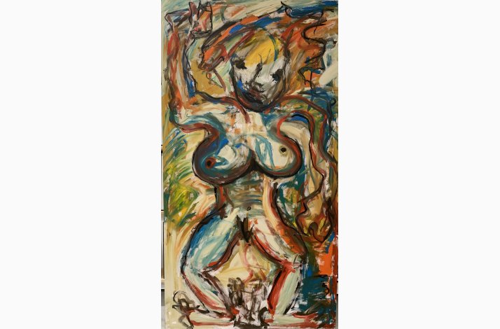 The Guardian of Valhalla  218x119 cm