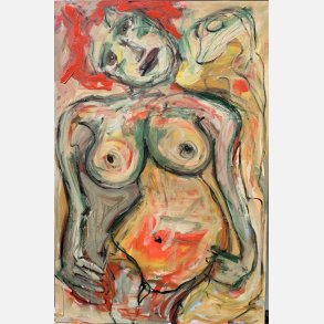 Leaving the Garden 150x100 cm - reserveret