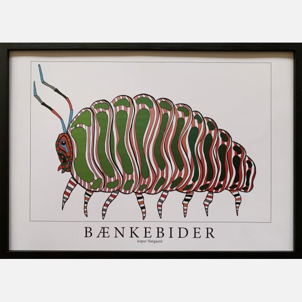 Bnkebider  grn/rd 31,5x43,5 cm