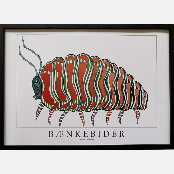 Bnkebider  rd/grn 31,5x43,5 cm