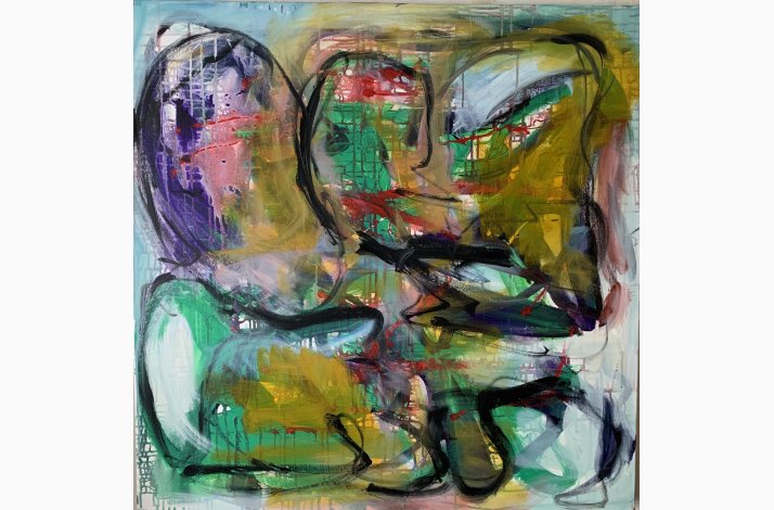 Sweet Child of Mine  100x100 cm